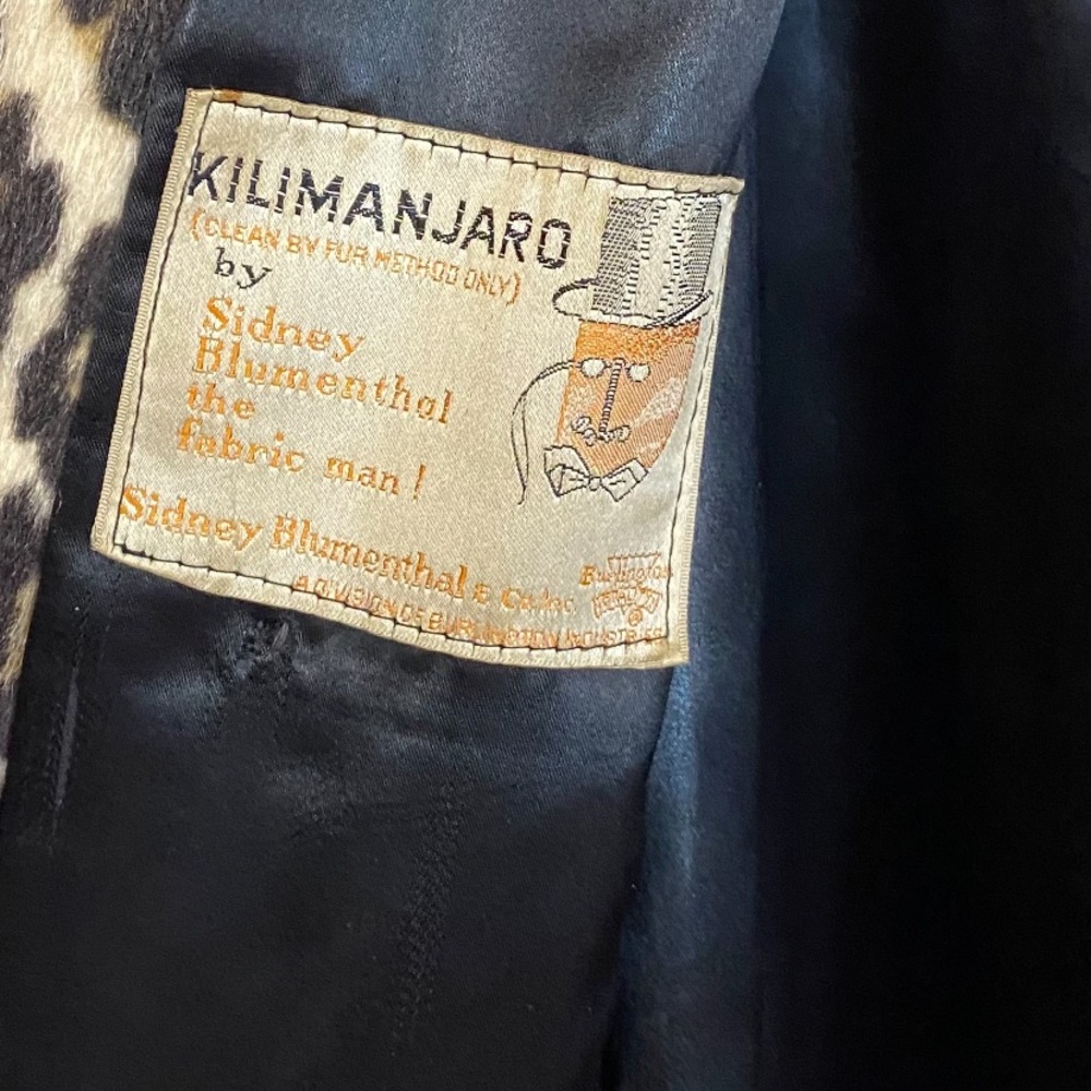 Vintage Leopard Print Trench Coat - Picture 9 of 13